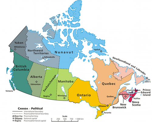 CANADA MAP