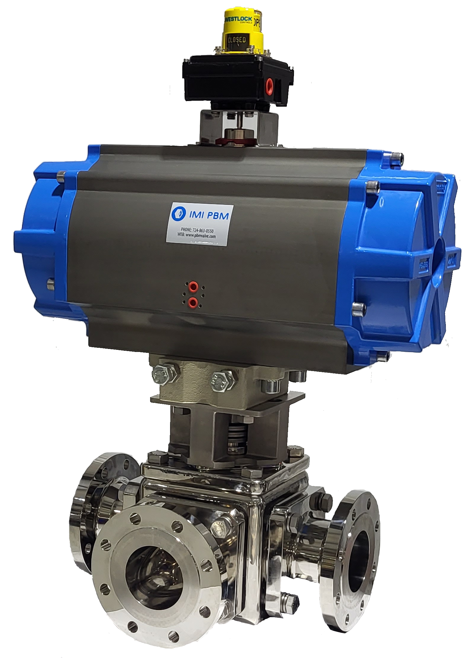 3, 4, 5-Way Multi-Port Valves (Industrial) - IMI PBM